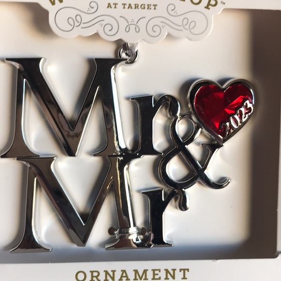 COPY - NIP Pride “Mr & Mr” Holiday Ornament - Picture 2 of 4